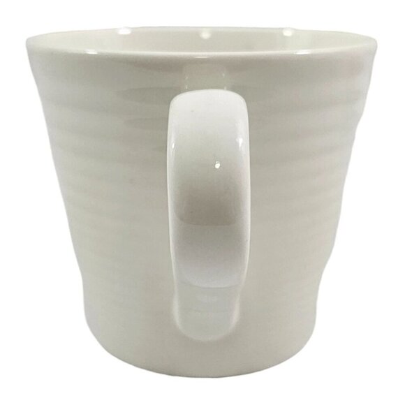 Royal Doulton Gordon Ramsay MAZE 12 Oz White Stoneware Mugs – Set of 2 - Picture 10 of 16